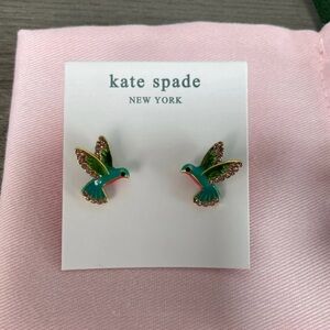 Beautiful Kate Spade Hummingbird Earrings